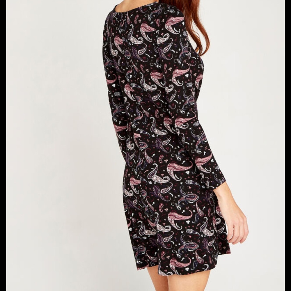 NWT Miami for Francesca's Paisley Print Swing Dress Size Small - Picture 1 of 10